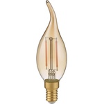 TRIO Топла бяла декоративна затъмняваща се крушка E14, 4 W Windstorkerze - Trio (990-4790)