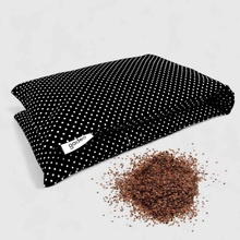 GADEO pohankový polštářek LITTLE DOTS BLACK