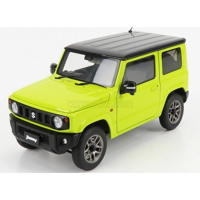 Autoart Suzuki Jimny Jb64 Lhd 2018 Kinetická Žlutá Černá Perleť 1:18