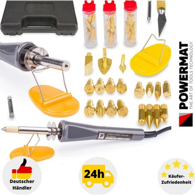Vypaľovačka do dreva s držiakom 60 W - POWERMAT PM-LOW-60