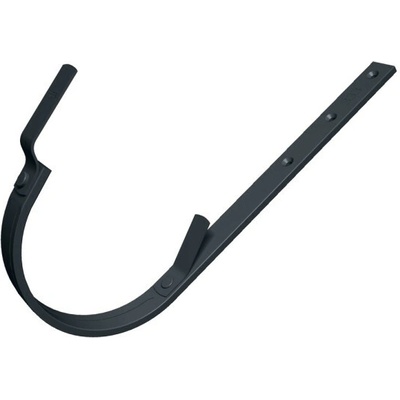Prefa P.10 Hák polkruhového žľabu hliník 03 280 mm šírka žľabu 126 mm čierna