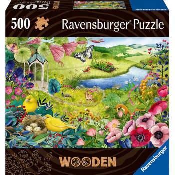 Ravensburger - Puzzle Wooden puzzle: Wild Garden - 500 piese
