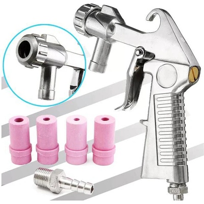 GEKO Pieskovacia pištoľ s dýzami 4ks - 4,5,6,7 mm