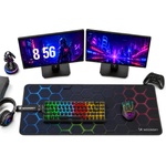 Wozinsky Геймърска подложка за бюро Wozinsky WPD-B800 800x300 мм, водоустойчива (5907769387258)