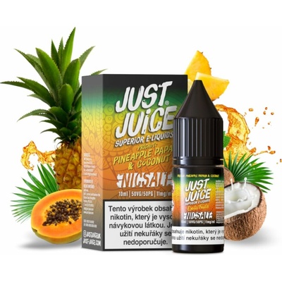 Just Juice Salt Pineapple Papaya & Coconut 10 ml 11 mg