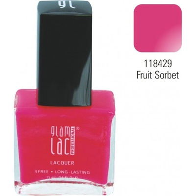 GlamLac Lak na nehty 118429 Fruit Sorbet 15 ml