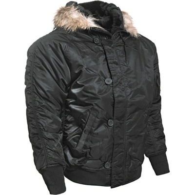 bunda MFH® Polar Jacket N2B Aljaška - čierna