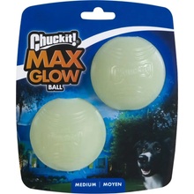 Chuckit! Míček svítící Glow Medium 6,5 cm 2 ks