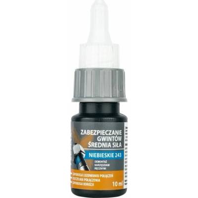 TECMAXX Lepidlo modré na na zaistenie srobov stredna pevnost 10 ml