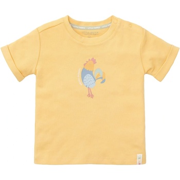 Little Dutch Тениска с къс ръкав Little Dutch - Sunny Yellow, 86 cm, 12-18 м (CL24021038)