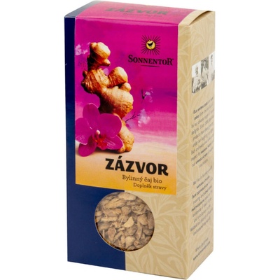 Sonnentor Zázvor šťastie bio bylinný čaj syp. 90 g