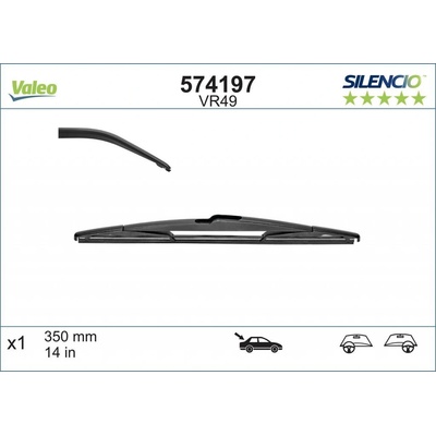 Valeo Silencio VA 574288 350 mm