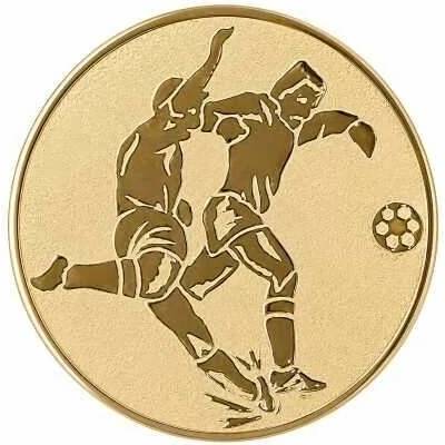Emblém 25mm "Fotbal" zlatý 1062508