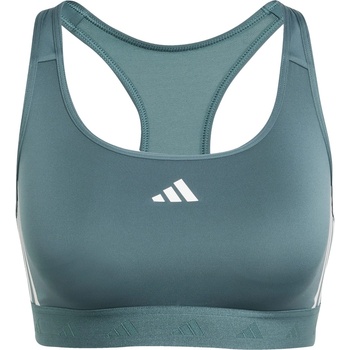 adidas Women's Medium Impact Sports Bra - Teal