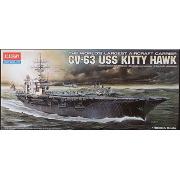 Kitty Hawk Academy USS CV 63 1:800