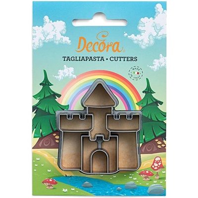 Plastová vykrajovačka - Hrad - Decora