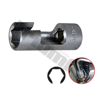 TRIUMF Hlavica 3/8" prerezaná 6-hranná 10 mm - 3/8"