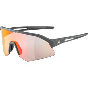 Alpina Слънчеви очила Alpina Sonic HR QV Mirror Cat. 1-3 Cycling glasses - Midnight / Grey Matt / QV Rainbow Mirror - размер One Size (205-3730-0111) Слънчеви очила