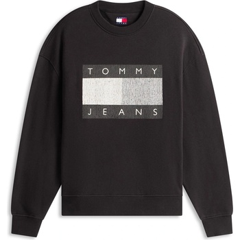 Tommy Hilfiger Блуза Tommy Jeans Men's Distress Flag Crew Sweatshirt - Black