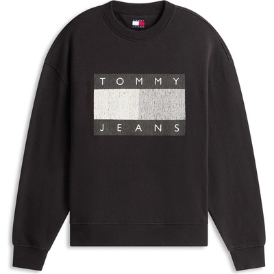 Tommy Hilfiger Блуза Tommy Jeans Men's Distress Flag Crew Sweatshirt - Black