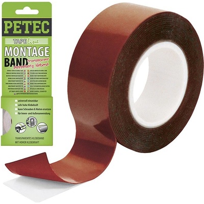 Petec Montážna páska priehľadná 87192