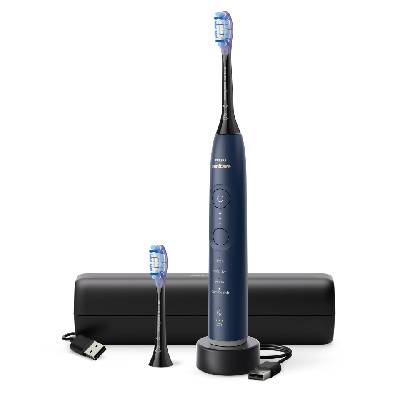 Philips Sonicare 7100 Sonický kartáček nové generace se 4 režimy a cestovní pouzdro Barva: modrá, HX7423/01