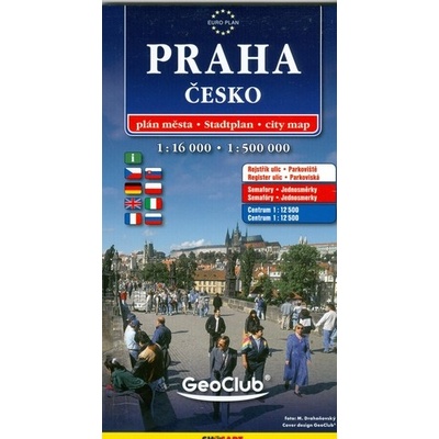Česko Praha automapa 1:500 000