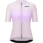 Santini Дамска фланелка с къс ръкав за колоездене Santini Women's Moon S/S Jersey Cycling jersey - Lilla - размер XXS (156-2732-0111)