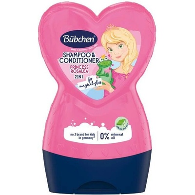 BÜBCHEN KIDS Šampón & kondicionér 2v1 Ruženka 230 ml
