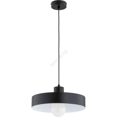 Alfa Висяща лампа на кабел NEVERA 1xE27/15W/230V черна (ALF61557)