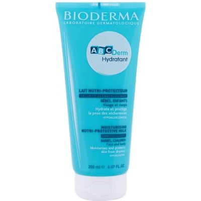 BIODERMA ABCDerm Hydratant хипоалегенна грижа за детска кожа- за лице и тяло 200 ml