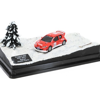 Hachette Peugeot 206 WRC #2 2003 Rallye Monte Carlo časopis s modelem 1:87