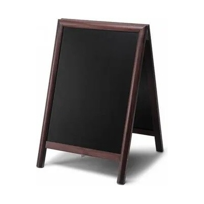 Extera.cz Reklamní křídová tabule A, tmavě hnědá, 81 x 55 cm 84356