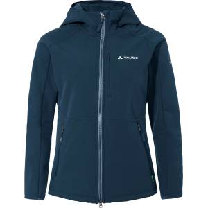 Vaude Дамско софтшел яке Vaude Women's Elope Stormfleece Hoody Softshell jacket - Dark Sea - размер 42 (EU) (103-2295-0315)