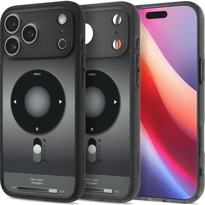 iPhone 17 Pro Max SPIGEN ULTRA HYBRID MAG Пластмасов удароустойчив капак за телефон MagSafe, черен ACS10292 (ACS10292)