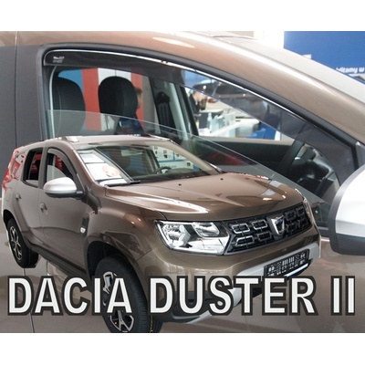 Deflektory DACIA Duster, 2018-2024 predné