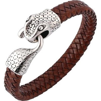 Predator Q1 kožený náramek kobra PD0168