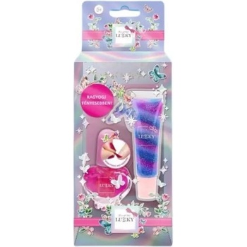 Lukky Лъки: Комплект за грим с гланц за устни (Т24418)