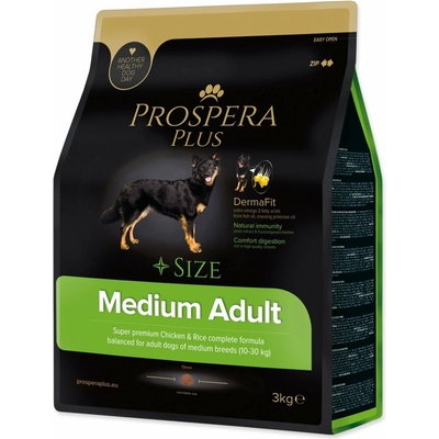 Prospera Plus Medium Adult kuracie s ryžou 3 kg