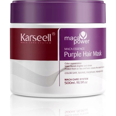 Karseell Purple Hair Mask maska na vlasy pre blond a šedivé vlasy 500 ml