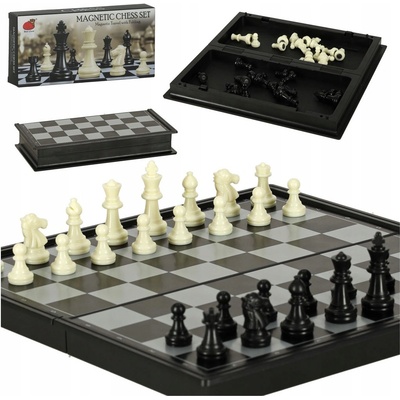 KIK Magnetická šachová dáma puzzle hra