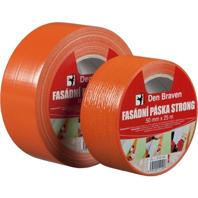 Den Braven Fasádna páska UV odolná 48 mm x 20 m oranžová
