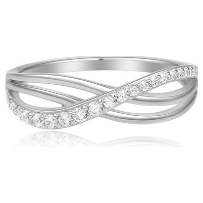 Silverino Prsten se zirkony 6816