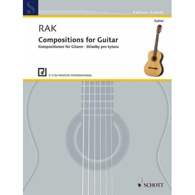 Schott Music Panton Skladby pro kytaru