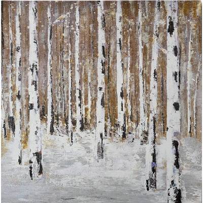 Wallity Birch Wood obraz béžová