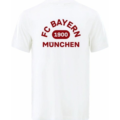 Tričko FC Bayern Mníchov 1900 biele