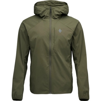 Black Diamond Мъжко софтшел яке Black Diamond Alpine Start Hoody Windproof jacket - Dark Moss (018-0278-0513)
