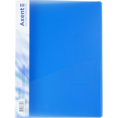 Папка с пружинен механизъм Axent Опушено син (1303167-39-1304-22-A)