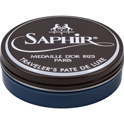 Saphir Vosk na topánky Wax Polish Medaille d'Or Traveler's Pate de Luxe Navy Blue 75 ml
