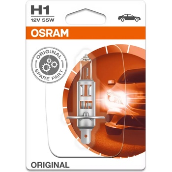OSRAM КРУШКА АВТОМОБИЛНА ОСРАМ h1 55w 12v КЪСИ СВ. И ХАЛОГЕНИ ЖЪЛТА (2061004)